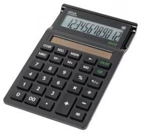 kalkulator biurowy Ativa AT-830Eco/305Eco, 12 cyfr, czarny