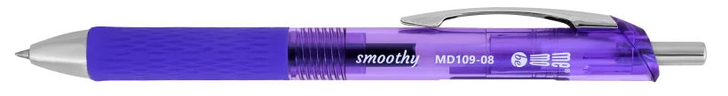 Długopis żelowy Memobe Smoothy (0.5mm, fioletowy)