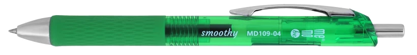 Długopis żelowy Memobe Smoothy (0.5mm, zielony)