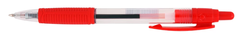 Długopis automatyczny Memobe Base (0.7mm, czerwony)