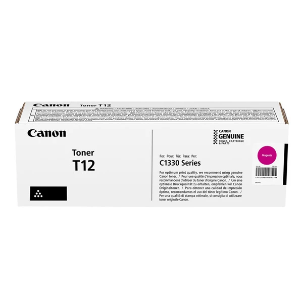 Toner Canon T12 (5096C006), 5300 stron, magenta (purpurowy)