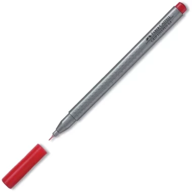cienkopis Faber-Castell, Grip, 0.4mm, czerwony