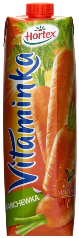 Sok marchewkowy Hortex Vitaminka, karton, 1l