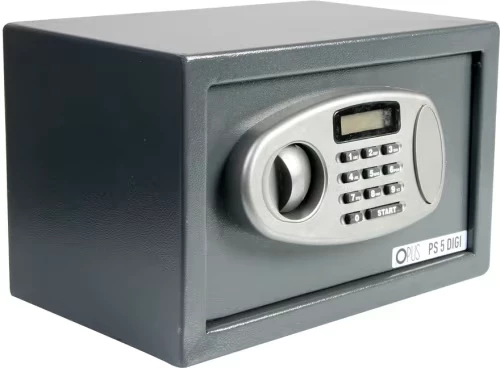 Sejf elektroniczny Opus Safe Guard PS 5 digi, 310x200x200mm, szary