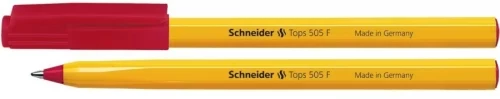 długopis Schneider TOPS 505, F, czerwony