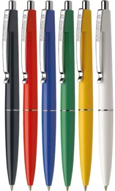 Długopis automatyczny Schneider, Office, M, tusz niebieski, obudowa mix kolorów