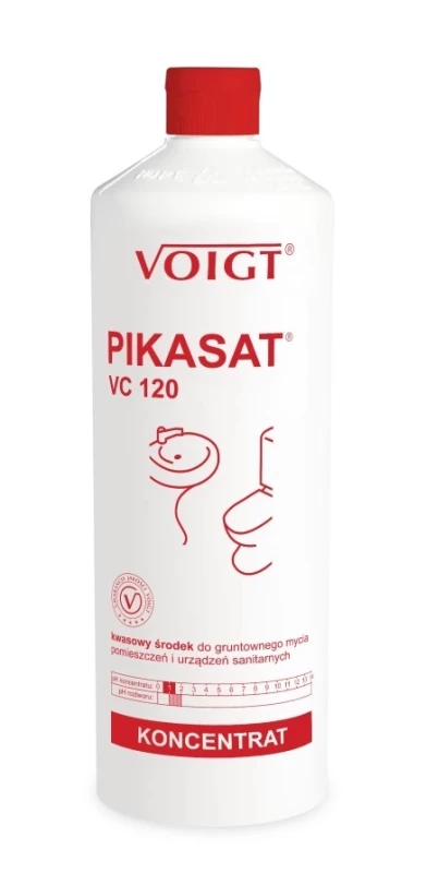 Środek do gruntownego czyszczenia sanitariatów Voigt Pikasat VC 120, 1l