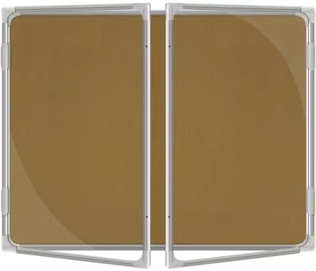 Gablota korkowa 2x3, Model 2, 120x180cm, brązowy