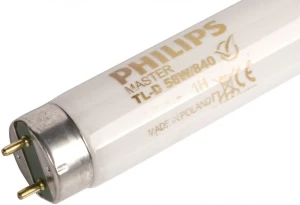 Świetlówka liniowa Philips Lightening Master TL-D Super 80, kształt T8, G13, 58W, 5240lm, 4000K