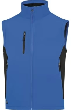 Bluza softshell Delta Plus Mysen2, rozmiar L, niebiesko-czarny