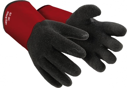 Rękawice wzmacniane Hexarmor 7200, rozmiar 9, czarno-czerwony