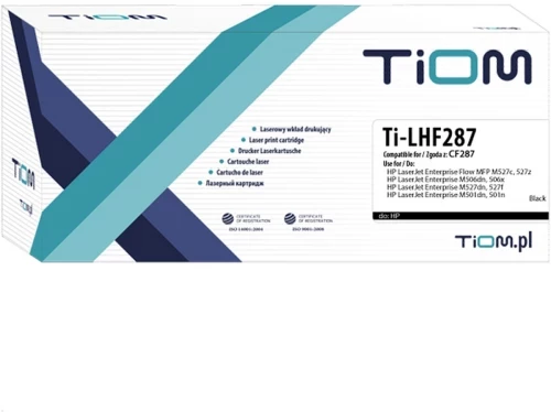 Toner Tiom Ti-LH287BN 87A (CF287A), 9000 stron, black (czarny)