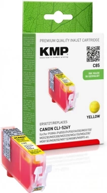 Tusz KMP C85 (CLI-526Y), 9ml, yellow (żółty)