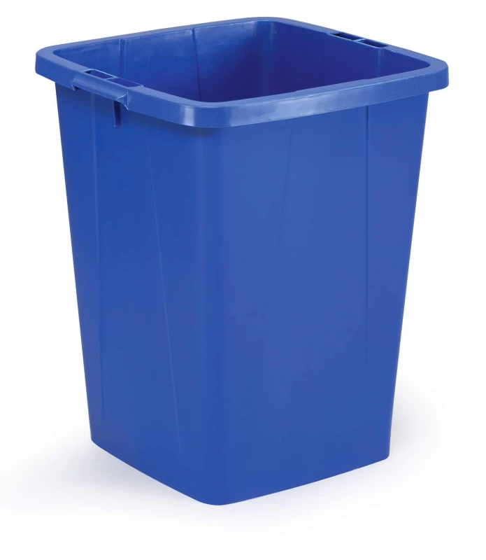 Kosz do segregacji śmieci Durable Durabin, 90l, niebieski