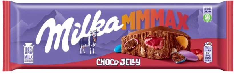 Czekolada Milka, Mmmax Choco Jelly, 250g