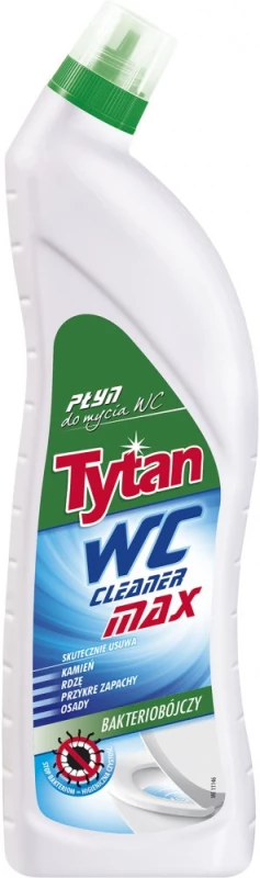 Płyn do czyszczenia WC Tytan Max, zielony, 1.2l