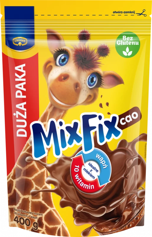 Kakao rozpuszczalne Krüger Mix Fix Cao, 400g