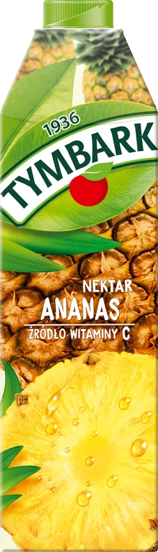 nektar ananas Tymbark, karton, 1l 