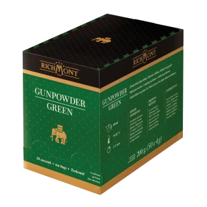 Herbata zielona w torebkach Richmont Gunpowder Green, 50 sztuk x 4g