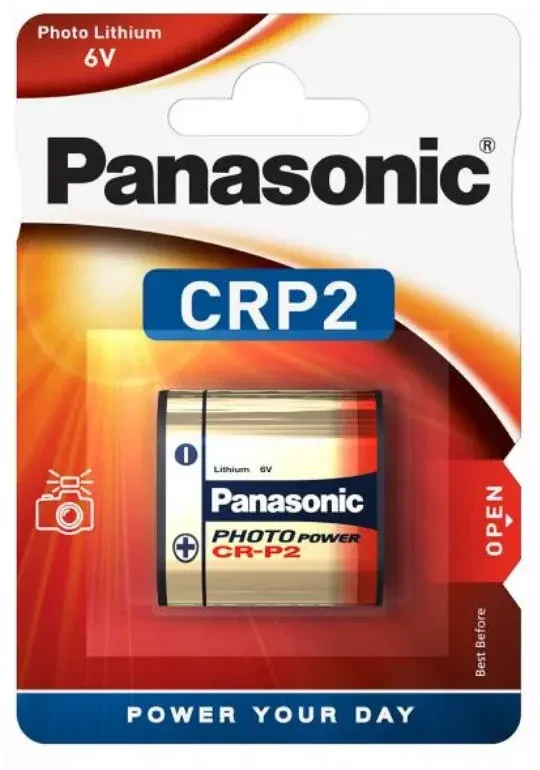 Bateria litowa Panasonic, 6V, CRP2/DL223, 1 sztuka