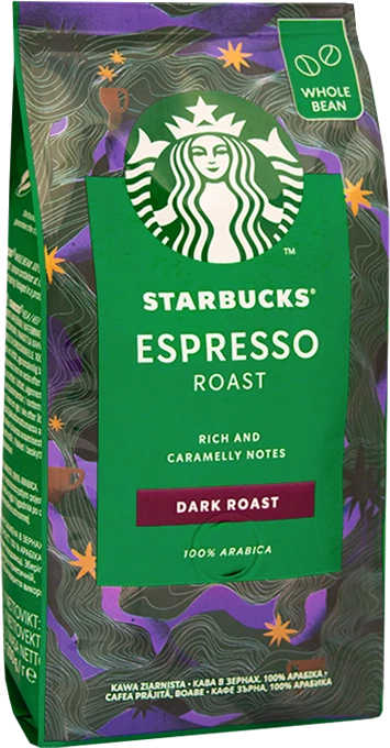 Kawa ziarnista Starbucks Espresso Dark Roast, 200g