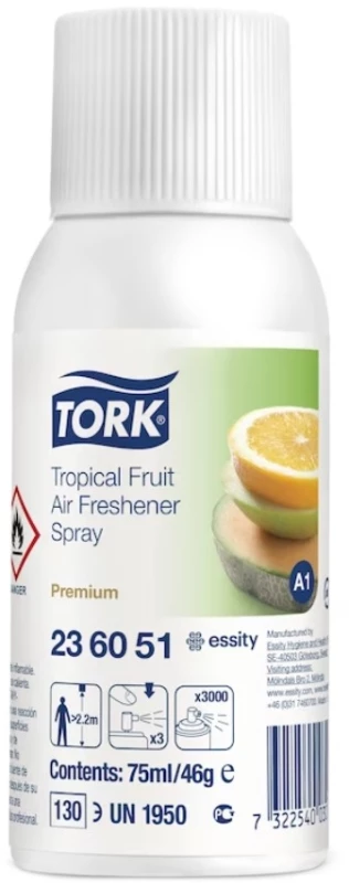 Odświeżacz powietrza Tork 236051 Tropical Fruit, owoce tropikalne, 75ml