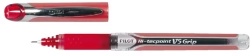 Cienkopis Pilot, Hi-Tecpoint V5 Grip, 0.5mm, czerwony