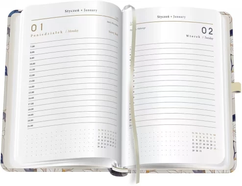 kalendarz książkowy A5