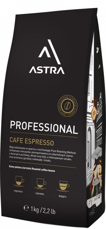 Kawa ziarnista Astra Professional Espresso, 1kg