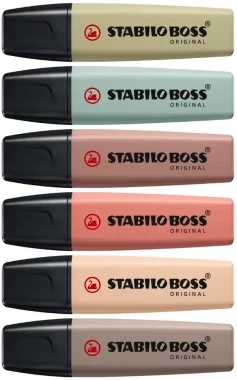 Zakreślacz Stabilo Boss Original Nature Colors Siena 70/175, ścięta, sjena