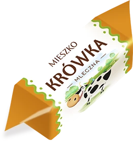 Cukierki Mieszko Krówka, mleczny, 1kg