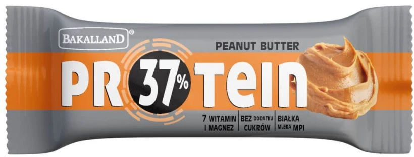 Baton proteinowy Bakalland Peanut Butter masło orzechowe, 35g
