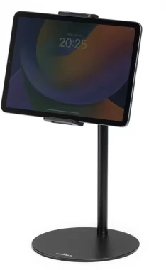 Stojak stołowy z uchwytem do tabletu Durable Twist Table, 190x370x190mm, czarny