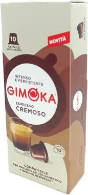 Kawa w kapsułkach Gimoka Espresso Cremoso, 10 sztuk
