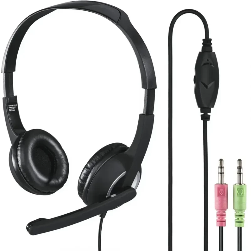 Słuchawki przewodowe Hama HS-P150 PC Office Headset