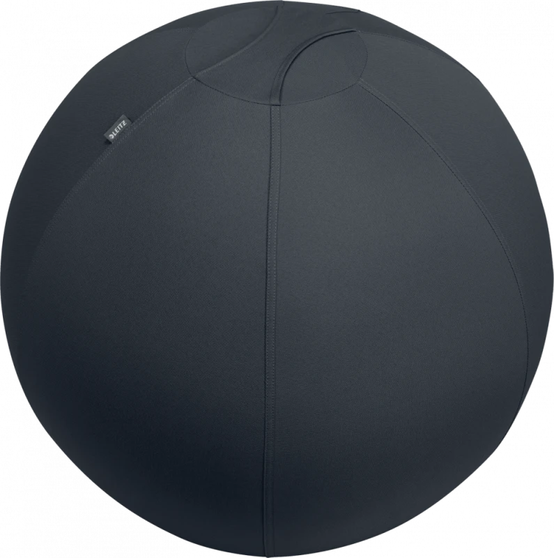 Piłka do siedzenia Leitz Ergo, 75cm, z zabezpieczeniem przed niekontrolowanym toczeniem się, ciemnoszary
