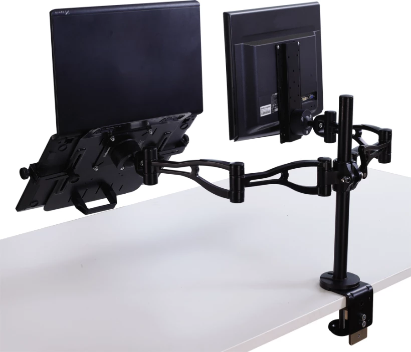 ergonomiczny stojak na 2 monitory o wadze do 10kg