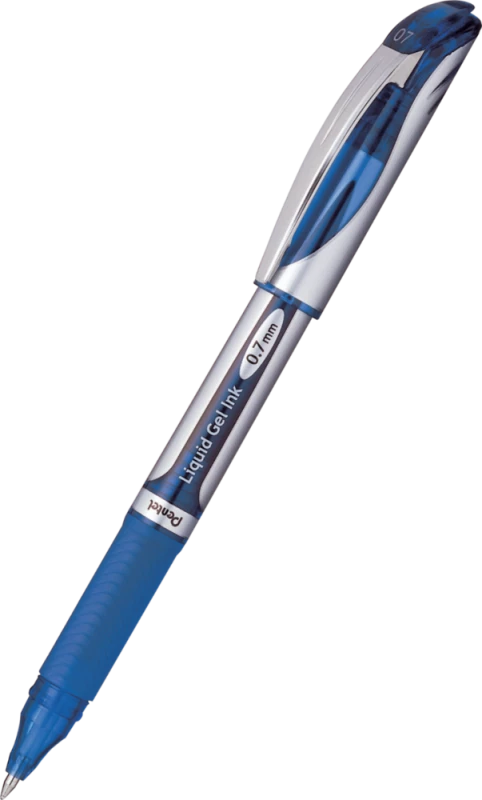 Niebieskie pióro kulkowe Pentel EnerGel BL57 (0,7 mm)