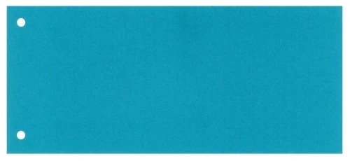 Przekładki kartonowe wąskie Esselte, 1/3 A4, 100 kart, niebieski