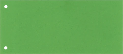 Praktyczne przekładki kartonowe wąskie Esselte 1/3 A4 zielone