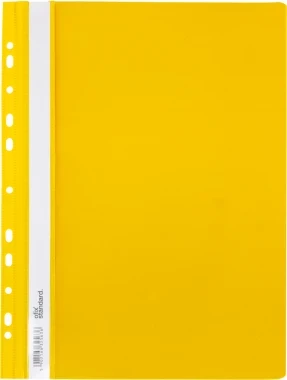Skoroszyt plastikowy Ofix Standard A4  żółty
