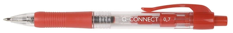 Automatyczny długopis Q-Connect czerwony