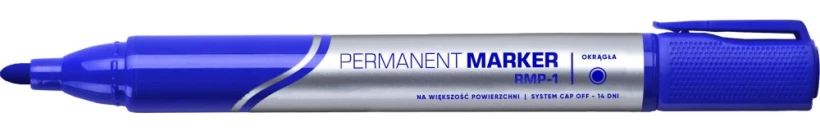 Marker permanentny Rystor RMP-1 niebieski