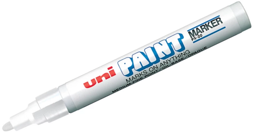 Marker olejowy UNI PX-20 biały