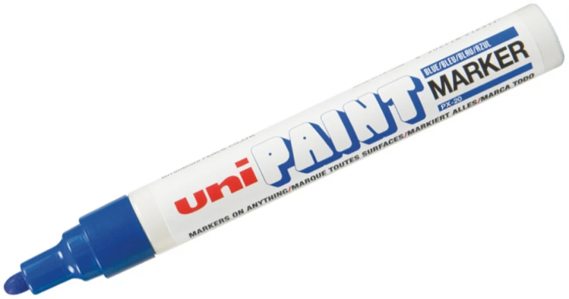 Marker olejowy UNI PX-20 niebieski