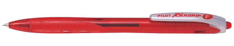 długopis automatyczny Pilot Rexgrip F czerwony