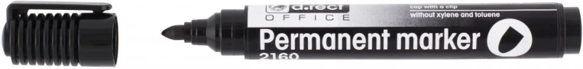 Marker permanentny D.Rect 2160 czarny