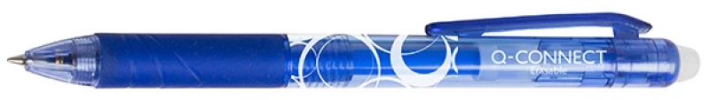 Wymazywalny długopis automatyczny Q-Connect niebieski