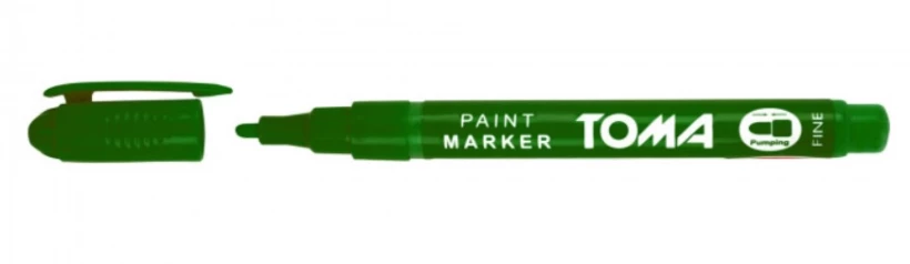Zielony marker olejowy Toma TO-441