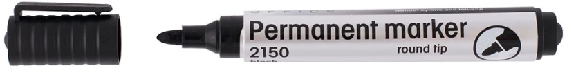 Czarny marker permanentny D.Rect 2150